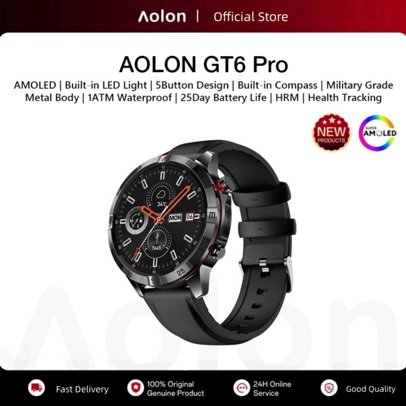 Outdoor Lighting Smart Controller - Aolon GT6 PRO Orologio Intelligente Militare