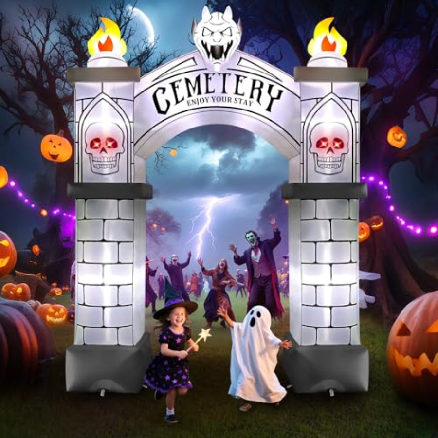 Outdoor Lighting Event - Arco Gonfiabile di Halloween Alto 10