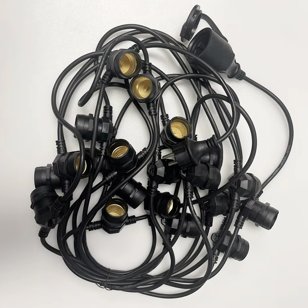 Outdoor Lighting Sconce - Cavo LED da 10 m, impermeabile,