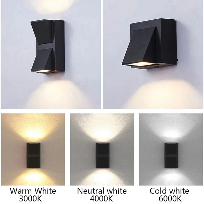 Outdoor Lighting Up And Down - Lampada da parete a LED IP65