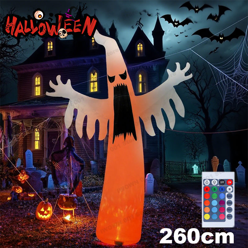 Outdoor Lighting Event - Fantasma spaventoso gonfiabile di Halloween con