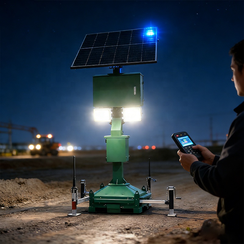 Outdoor Lighting Jobs - Torre di Illuminazione Mobile per Emergenze,