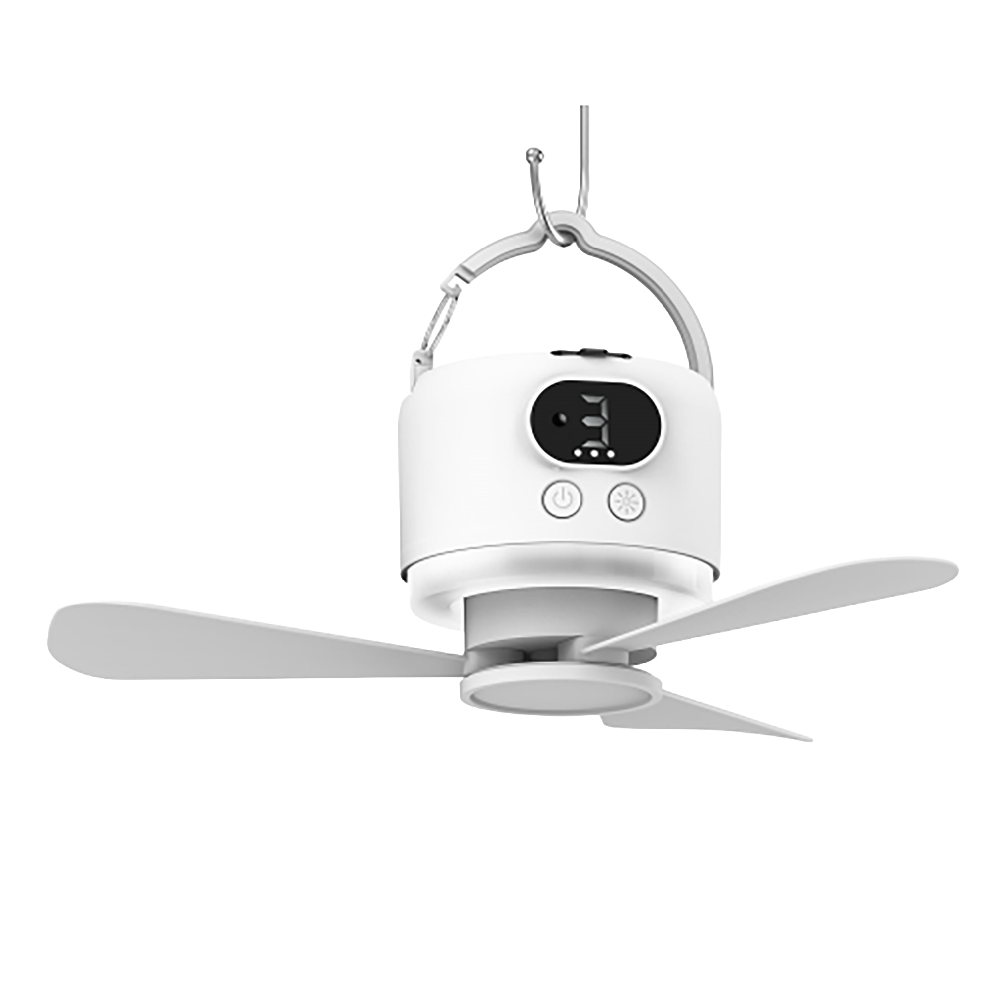 Outdoor Lighting Controller - Ventilatore da soffitto portatile ricaricabile da