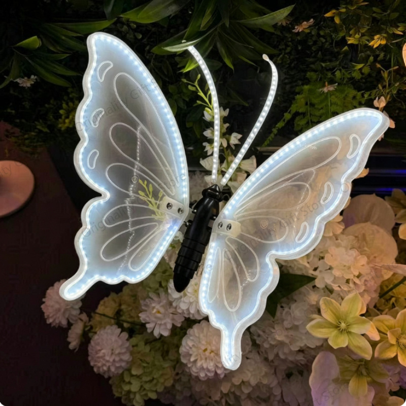 Outdoor Lighting Event - Luci LED a Forma di Farfalla
