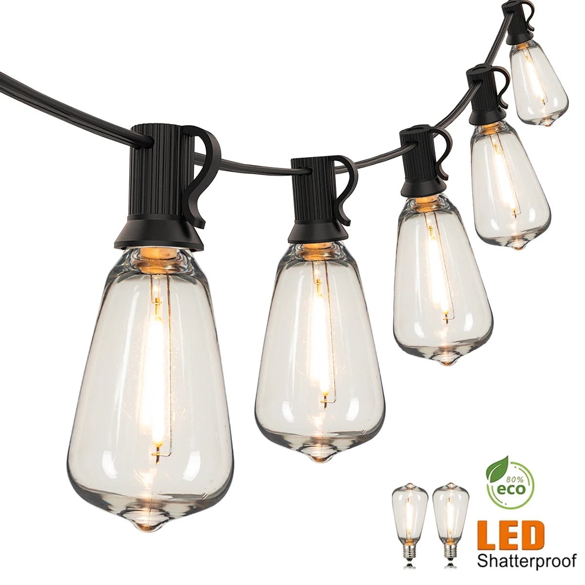 Outdoor Lighting Sconce - Luci a Corda ST38 110V con