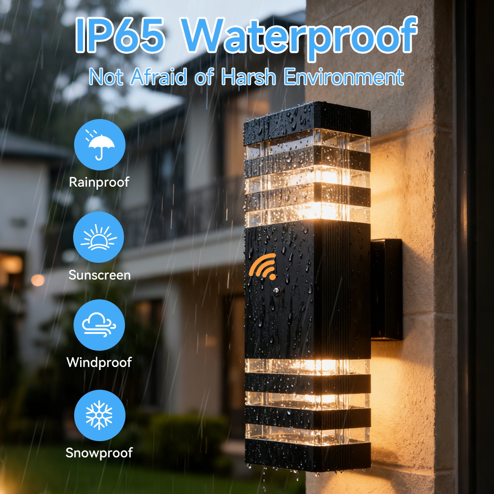 Lampada da Parete con Sensore  - Outdoor Lighting Up And Down recensione e prezzo
