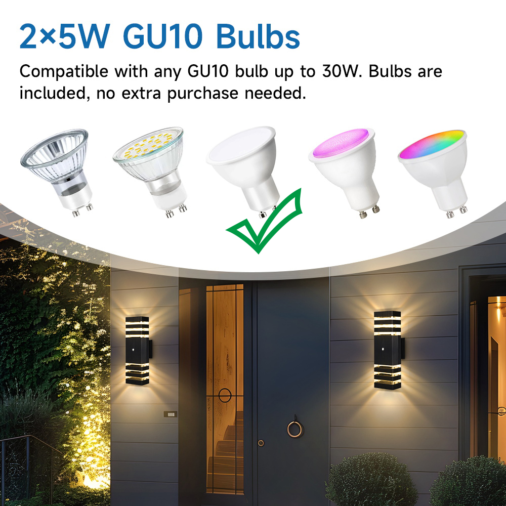 Lampada da Parete con Sensore  - Outdoor Lighting Up And Down recensione e prezzo