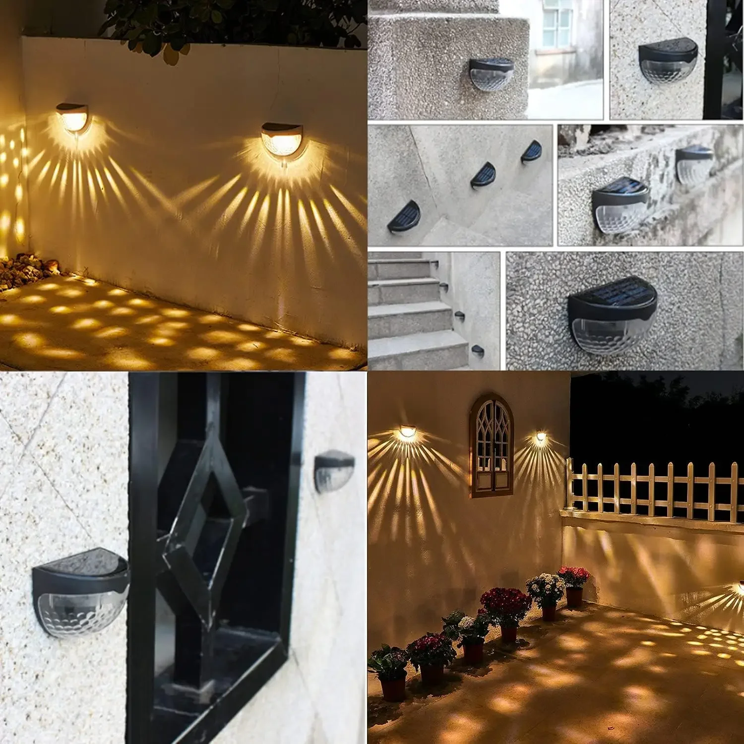 Lampada Solare LED da Esterno, - Outdoor Lighting Sconce recensione e prezzo
