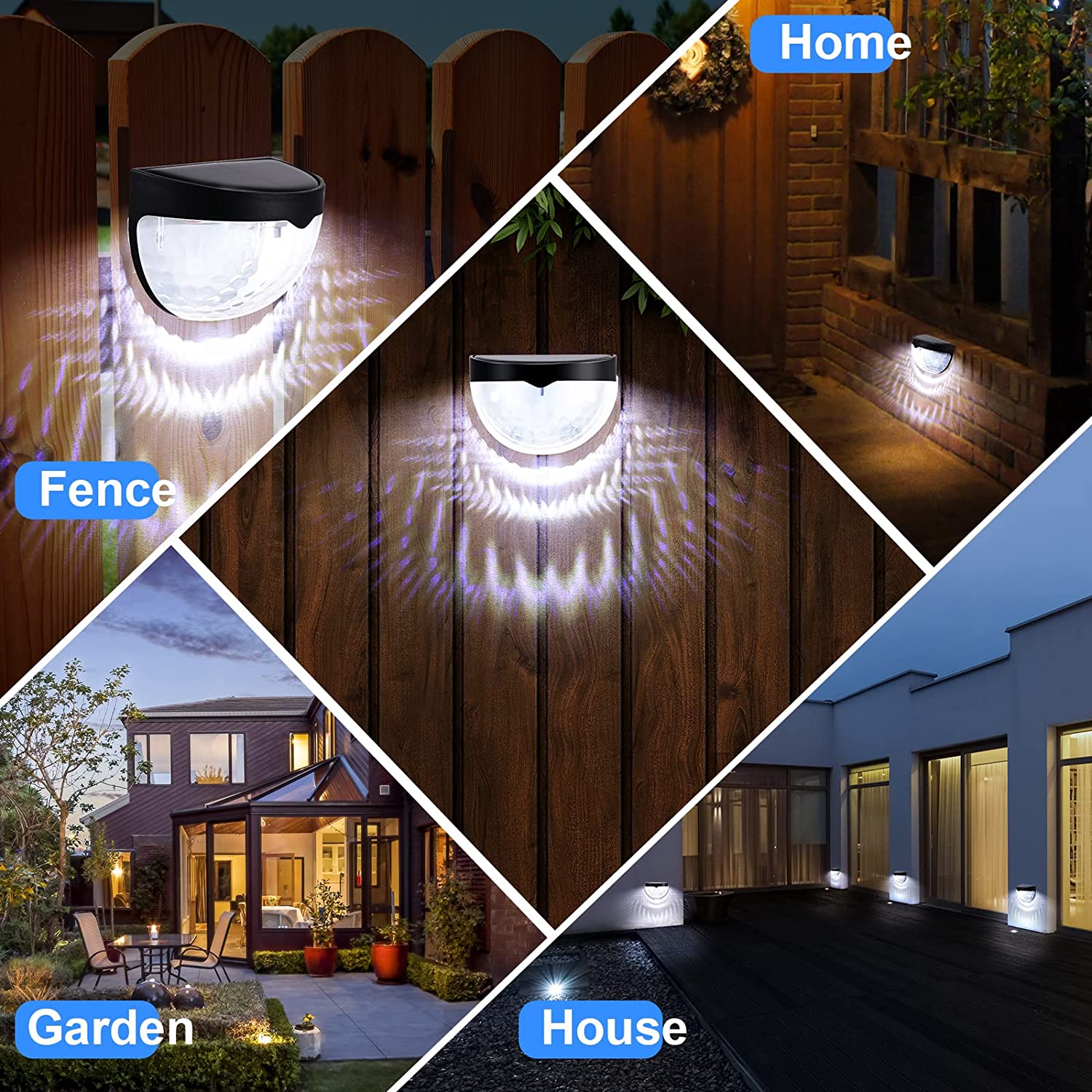 Lampada Solare LED da Esterno, - Outdoor Lighting Sconce recensione e prezzo