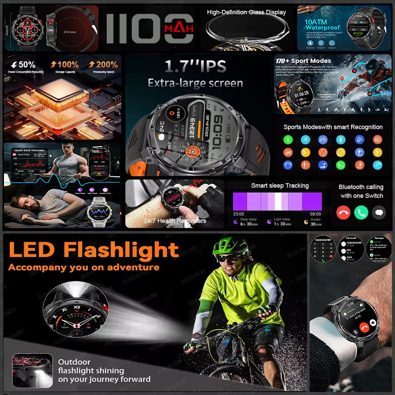 T-REX 3 Smartwatch militare da - Outdoor Lighting Smart Controller recensione e prezzo