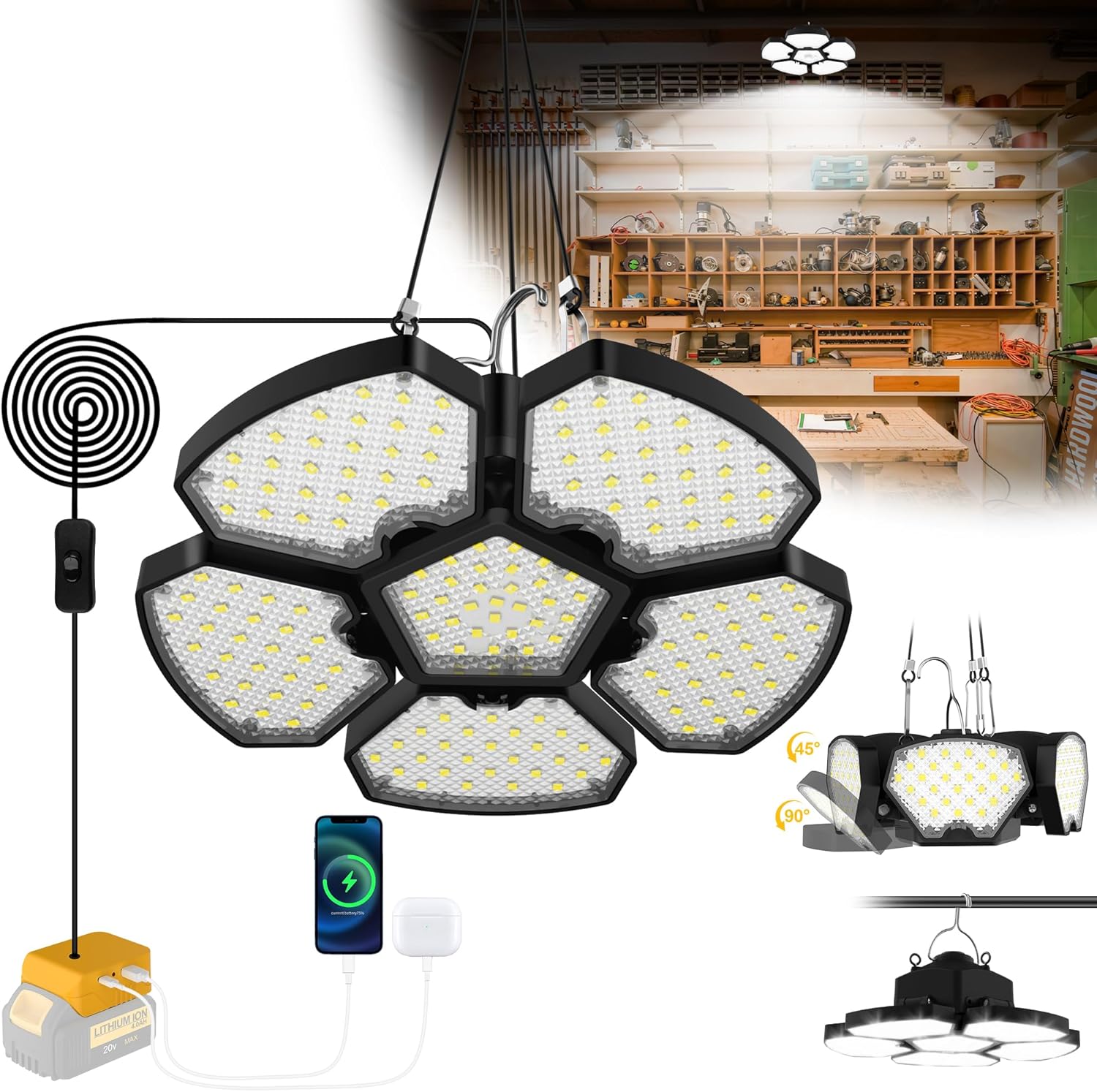 Lampada a Batteria per Esterni - Outdoor Lighting Jobs recensione e prezzo
