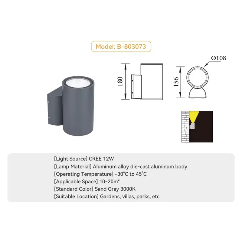 Lampada da Parete Decorativa p - Wall Lighting Outdoor recensione e prezzo