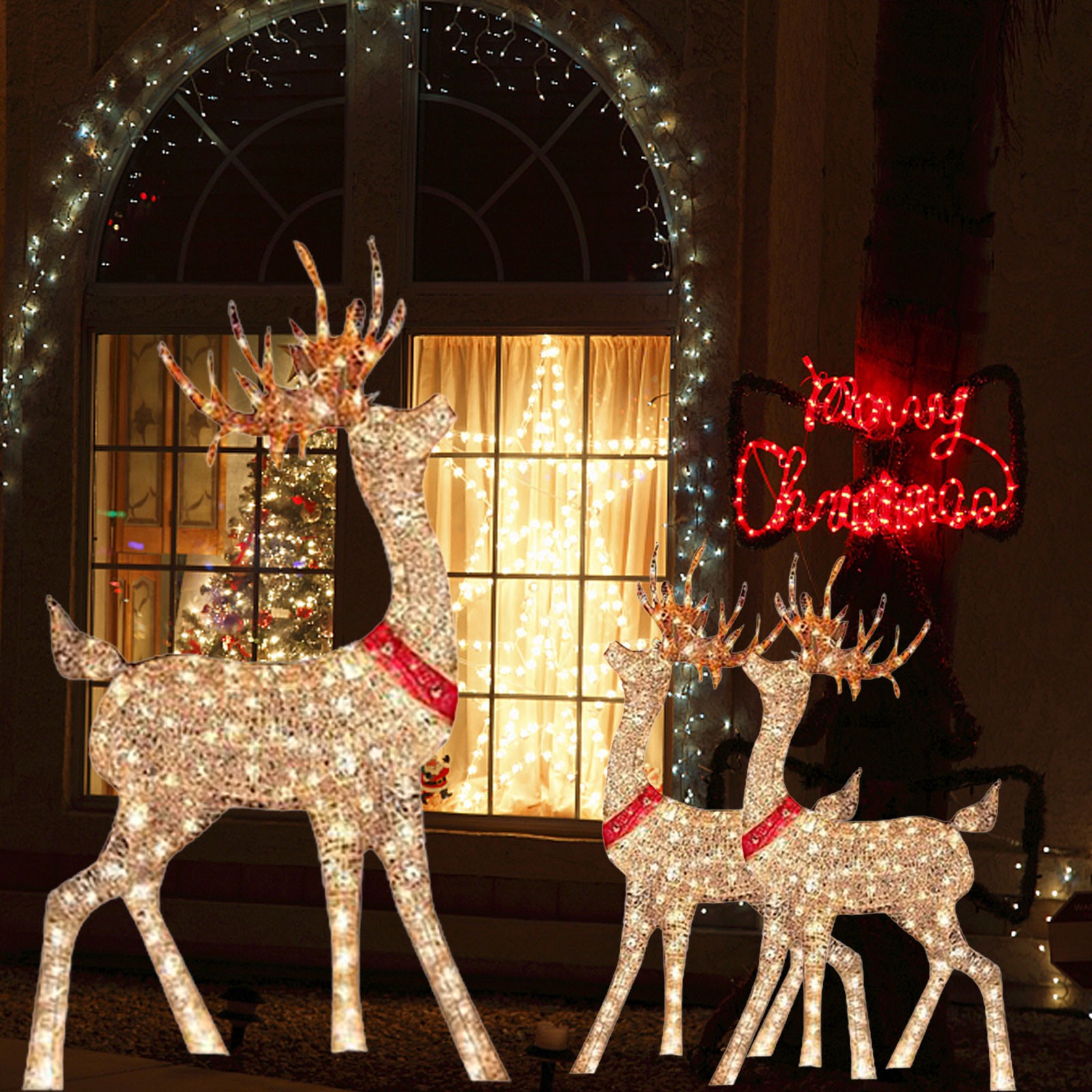 Decorazione natalizia illumina - Outdoor Lighting Event recensione e prezzo