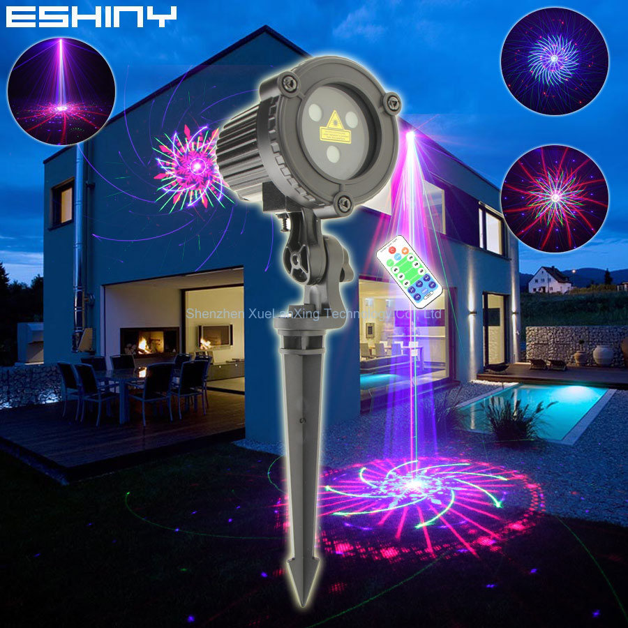 ESHINY RGB Laser Landscape Lig - Outdoor Lighting Sconce recensione e prezzo