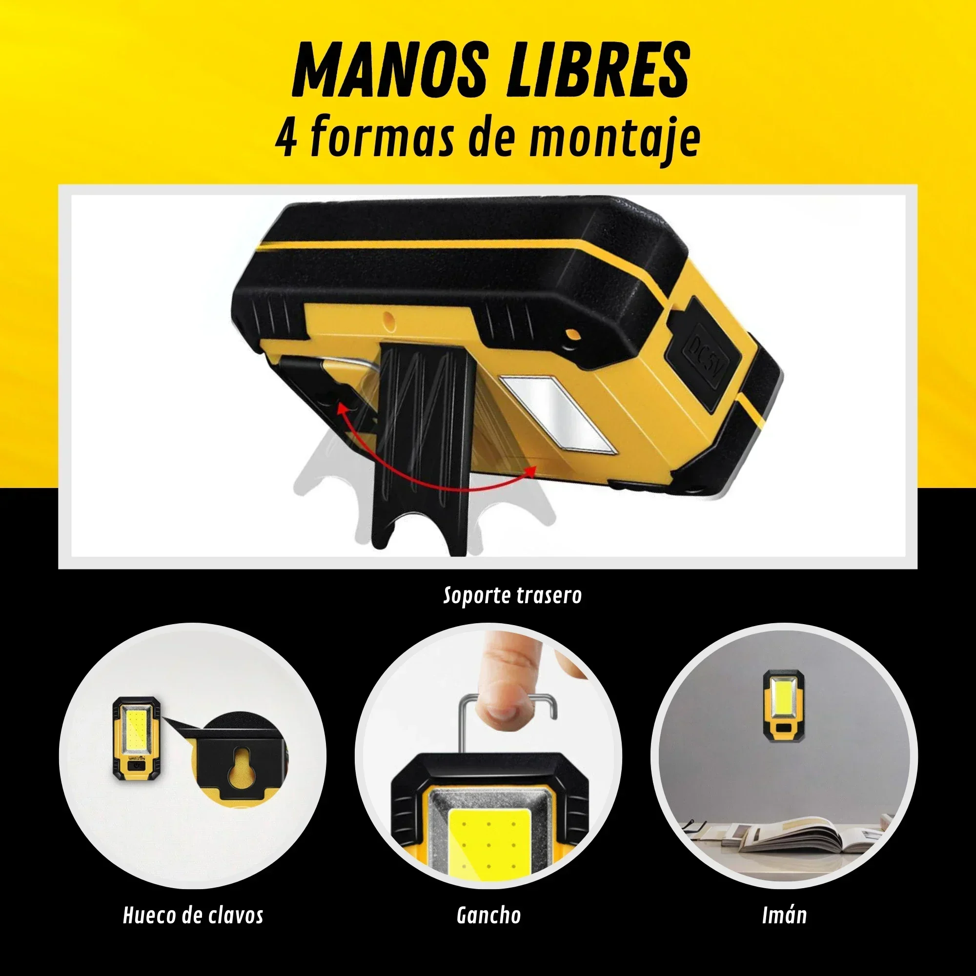 Torcia da lavoro portatile ric - Outdoor Lighting Globes recensione e prezzo