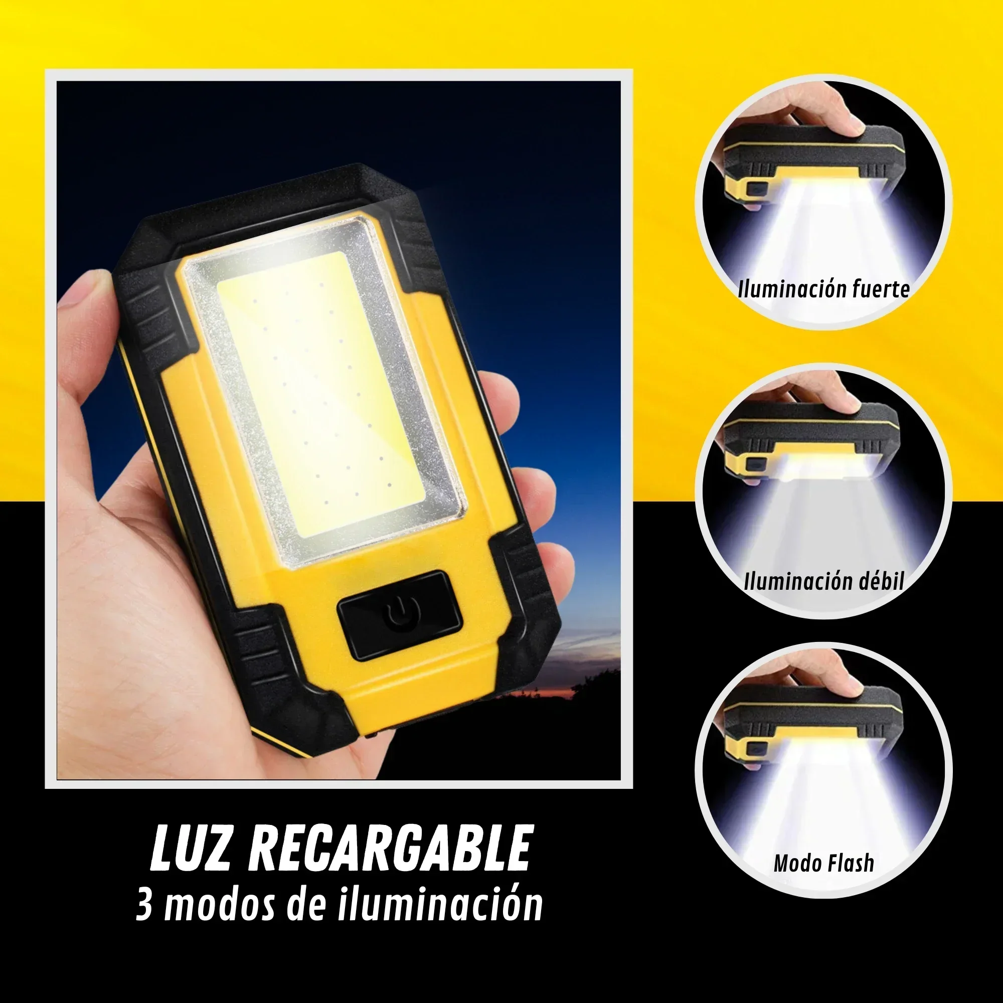 Torcia da lavoro portatile ric - Outdoor Lighting Globes recensione e prezzo