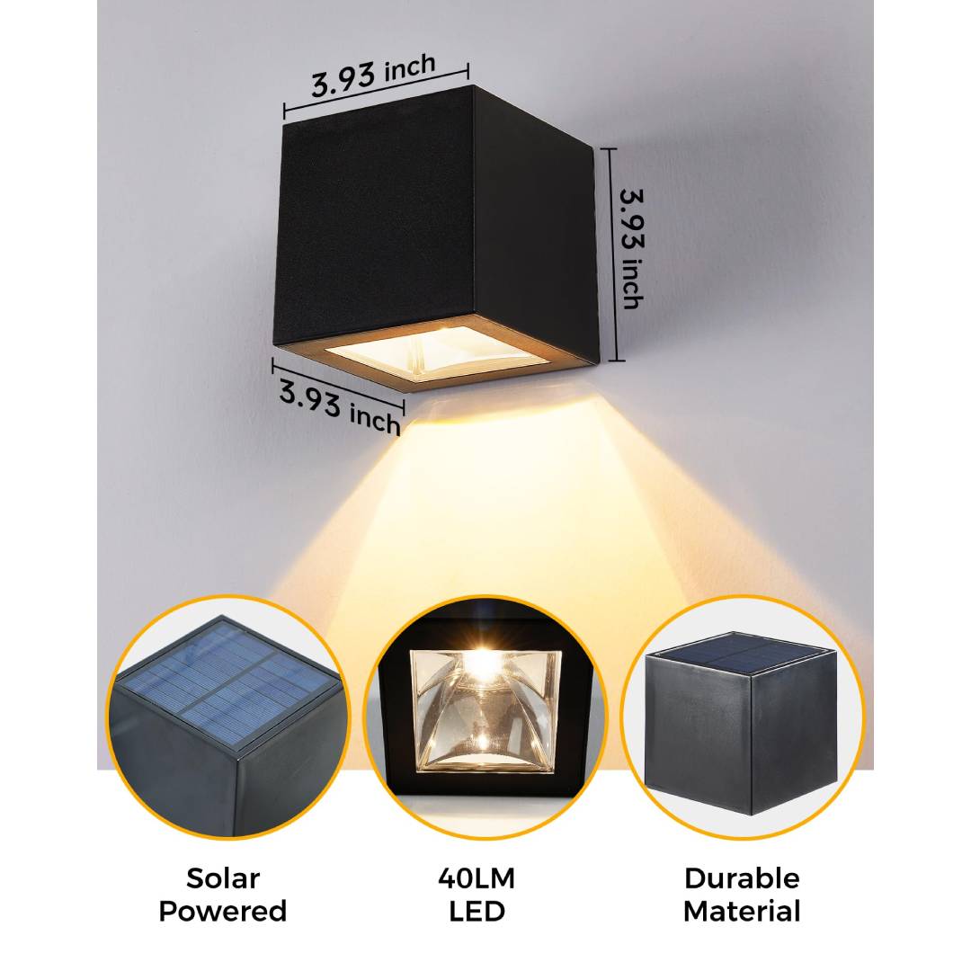 Lampada Solare da Parete per E - Outdoor Lighting Sconce recensione e prezzo