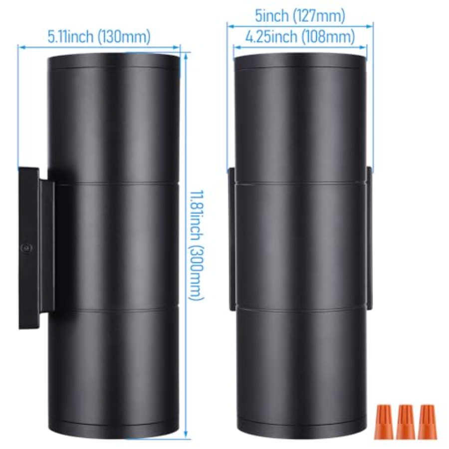 Lampada da Parete LED Cilindri - Outdoor Lighting Up And Down recensione e prezzo