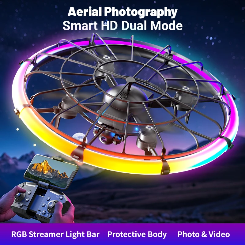 Drone RC JJRC H145 UFO con Dop - Outdoor Lighting Controller recensione e prezzo